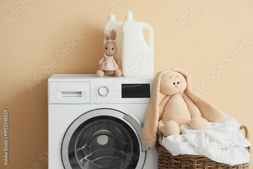 Washing machine, wicker lau...