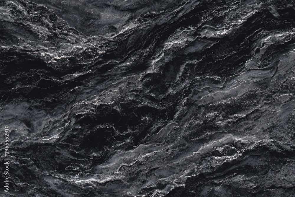 Fototapeta premium Dark and Textured Abstract Background with Intricate Patterns and Shadows.