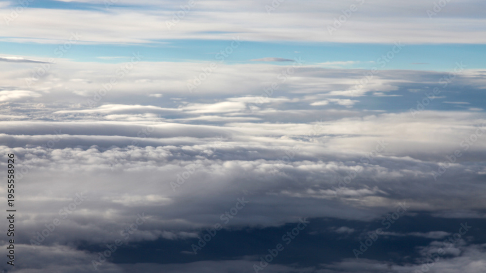 Obraz premium blue sky with clouds