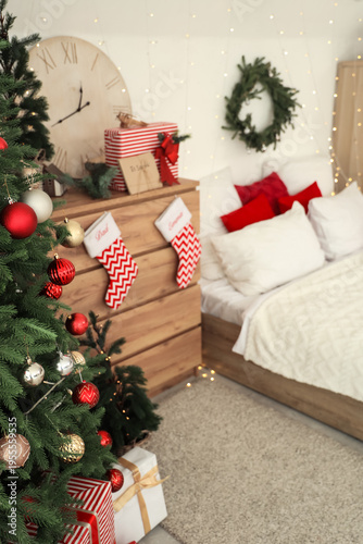 Christmas tree with present...