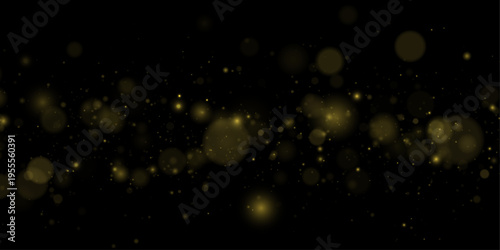 Bright golden sparks with trailing particles fall gracefully across a transparent canvas. The glowing dust forms a soft festive atmosphere. Ideal for holiday banners and seasonal decorations.