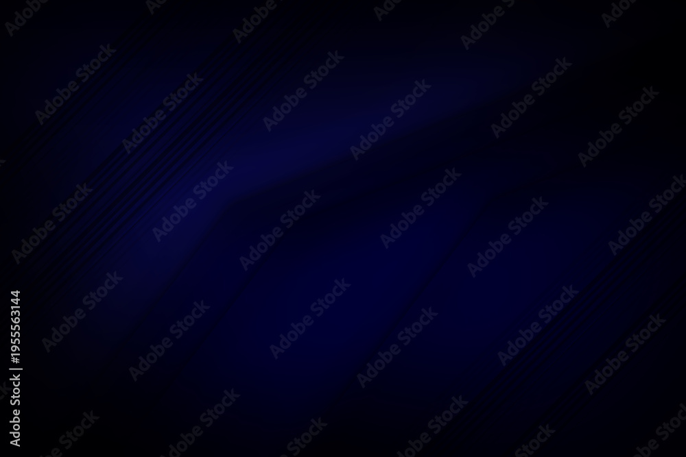 Obraz premium Dark Blue Abstract Gradient Background With Diagonal Lines