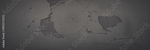 Old wall with cracked plaster