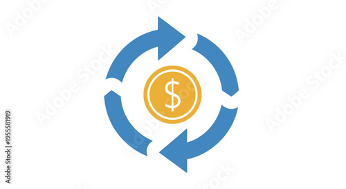 Depiction of Financial Cycle and Investment Returns for Business Growth and Profitability