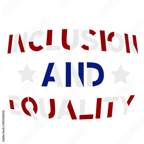 INCLUSION AND EQUALITY simbólico.