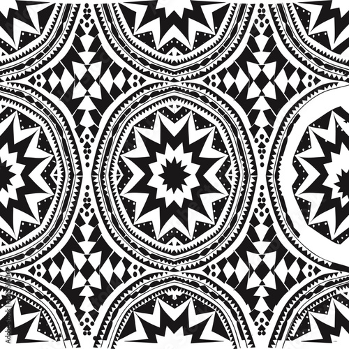 abstract mountain silhouette landscape with moonlit sky and starry night