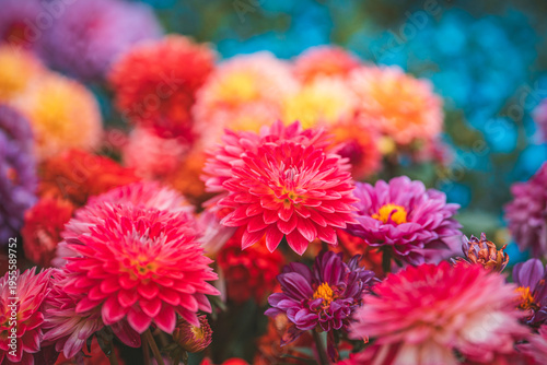 Fotografija Lush Floral Display at Hong Kong Flower Show