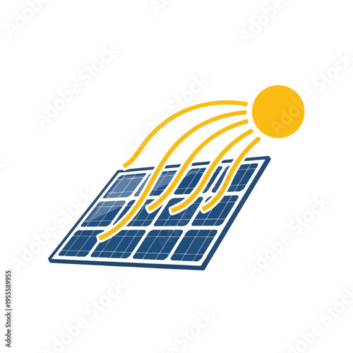 Solar Panel Harnessing Sunlight for Clean Energy...!!