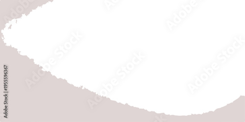 A vintage grunge banner design featuring a ripped blue cardboard sheet with a torn paper edge frame creates a blank white background texture for a note or page illustration