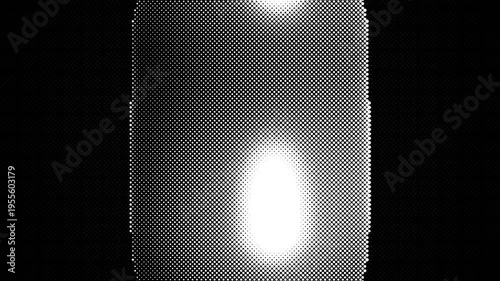 Cinematic Abstract Liquid Halftone  4K Seamless Loop