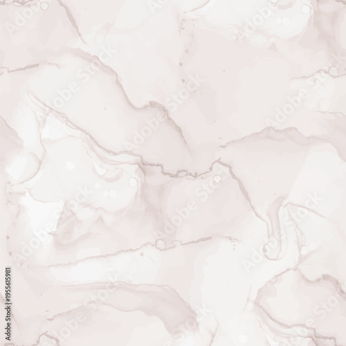 Light Vector Texture. White Water Color Watercolor. White Marble Pattern. Light Abstract Background. Beige Alcohol Ink Splash Slate. Vector Seamless Template Light Marble Watercolor. Beige Rock Floor.