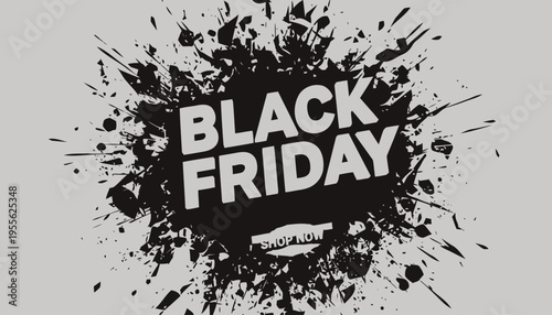 Black Friday sale shopping event.