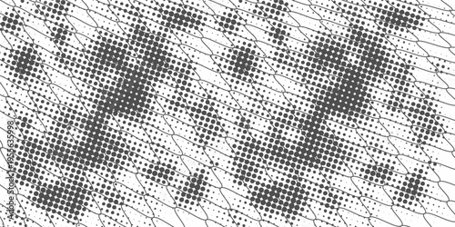 Curved net pattern. Seamless design for sportswear or equipment like soccer goals, volleyball nets, basketball hoops, hockey nets, and athletic gear. white background
