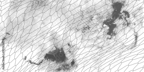 Curved net pattern. Seamless design for sportswear or equipment like soccer goals, volleyball nets, basketball hoops, hockey nets, and athletic gear. white background