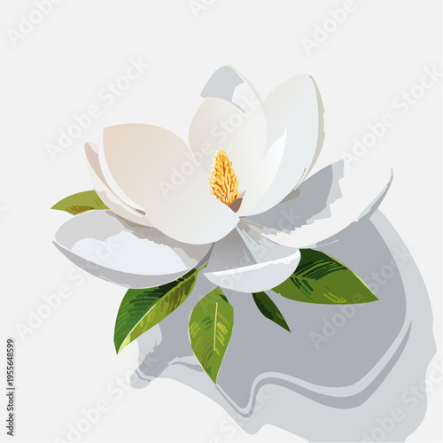 Weiße Magnolie