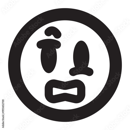 icon emoticon disgusted
