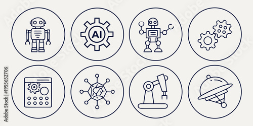 Technology and robotics line for innovation line innovation