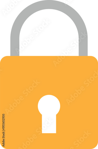 Security Padlock and Privacy Protection Safety Icon