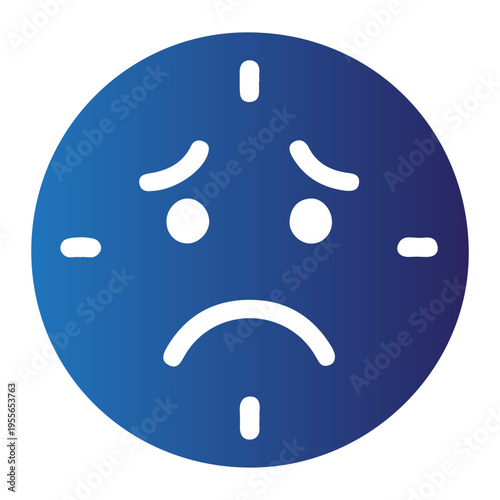 A frowning face emoticon illustrates Brain and Emotional Reaction through its expressions.