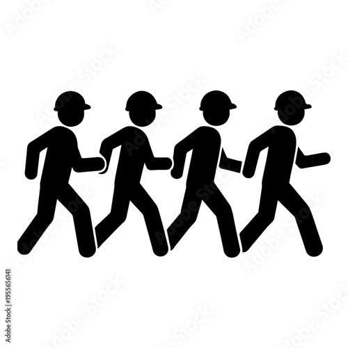 Empty space on transparent background silhouette