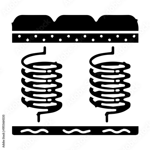 Spring Mattress Icon