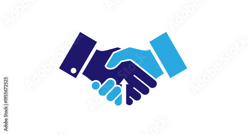 Handshake Business Partnership Agreement.