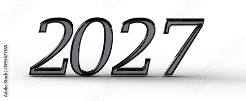 Bold 2027 year number in me...