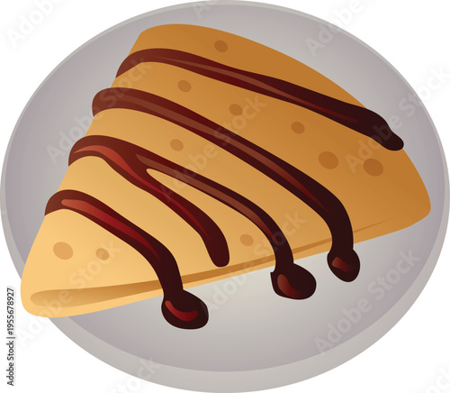 chocolate crepes morning breakfast food