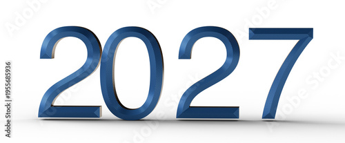 Bold blue 2027 numbers rend...