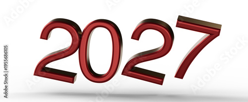 3D render of the year 2027 ...