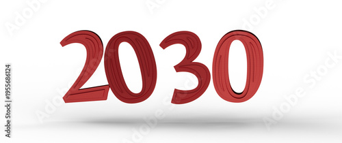 3D render of the year 2030 ...