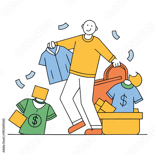 Impulse-driven shopping sprees lead to closets overflowing with barely worn clothes, draining savings and chasing trends—where style turns into stress and spending spirals out of control.
