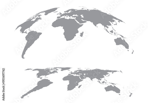 world map vector illustration