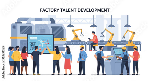 Modern Factory Talent Development: Training Workforce for Robotics, Automation, and Smart Manufacturing Innovation