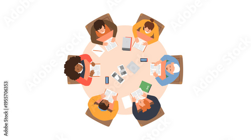 A cheerful woman working on her laptop. This image conveys a positive and productive atmosphere, perfect for illustrating remote work, technology, or 