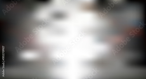 Foto An abstract background featuring a soft gradient of diffused light and muted dar