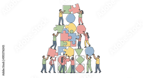 People Working Together Team Collaboration.