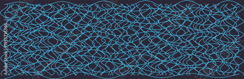 A visually engaging abstract pattern featuring a distorted grid, ideal for creative design and background use.