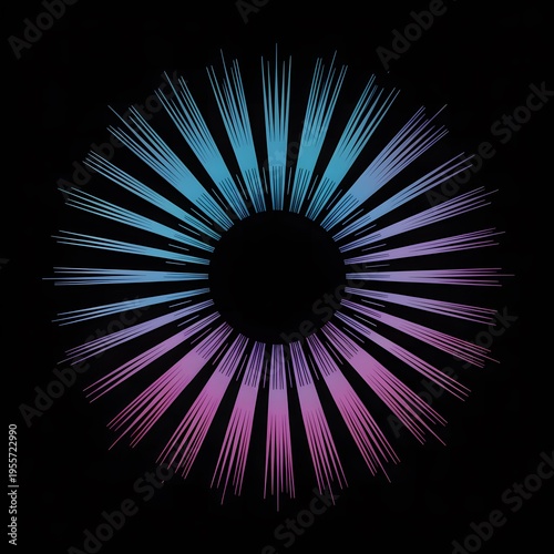 Futuristic Neon Wave Connection Background with Glowing Lines and Digital Network Elements, Abstract Technology Flow in Purple and Blue Gradient, Cyber Energy Stream Design for Innovation and Data Con