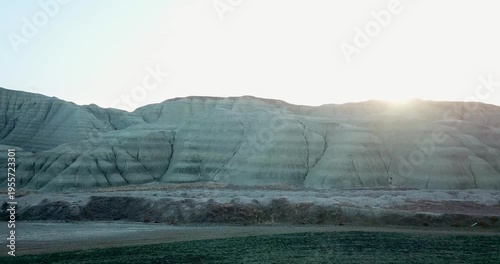 Seamless Abstract Background of Natural Geological Patterns