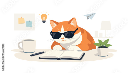 A creative thinking pause in a modern office where a team member informally recharges mental energy before solving complex tasks and planning strategy, visual metaphor of a