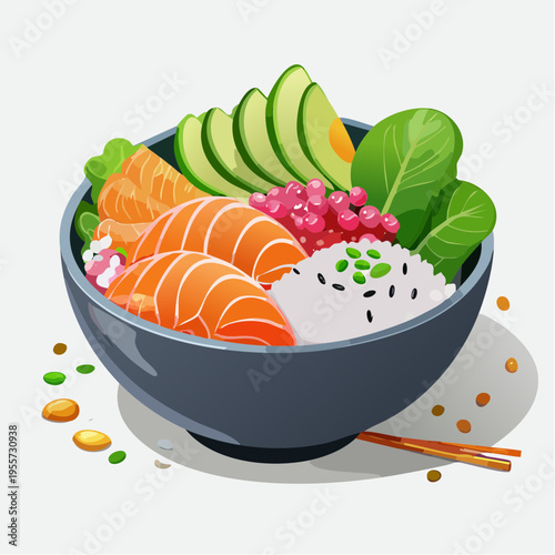 Poke Bowl minimal