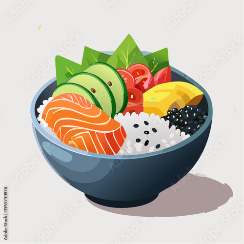 Poke Bowl minimal