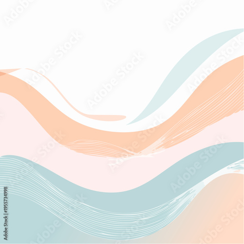 Moderner Hintergrund mit organischen Formen