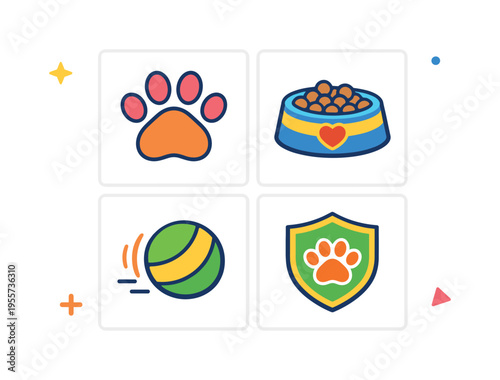 Pet care and animal companionship representing the emotional bond between people and their pets through simple everyday care and affection, a friendly pet lifestyle concept divided