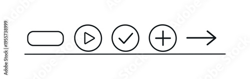 User interface call to action elements used in modern websites and mobile applications to guide users toward important interactions such as confirming actions, starting processes