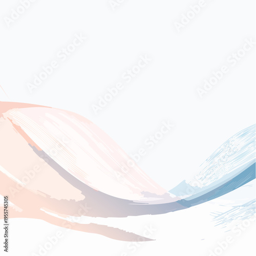 Abstrakter Hintergrund mit weichen Wellenlinien