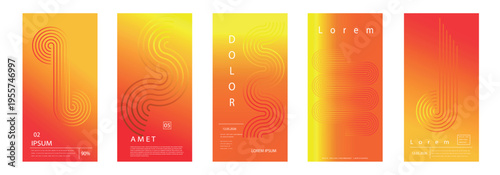 Abstract Neon Gradient Background with Colorful Light Stripes. Backdrop for branding, web, covers, ad banners, presentations, posters, modern digital graphics, creative design. Vector image