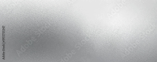 Shiny silver foil metallic texture - glossy gray steel gleaming surface, frosted glass effect with blur glare reflection, bright polished metal material. Brushed aluminum or chrome glistening bg.