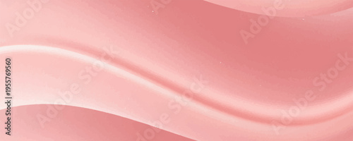 Strawberry cream yogurt swirl vortex background. Pale pink milk texture with spiral pattern, soft pastel colored abstract dairy product bg. Smoothie or ice cream decoration, food packaging element.